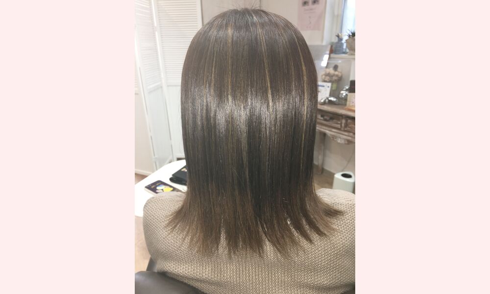 オイルグロスカラー ギャラリー 柏崎市で美容室luce Hairを運営しマンツーマンで髪のお悩みに対応